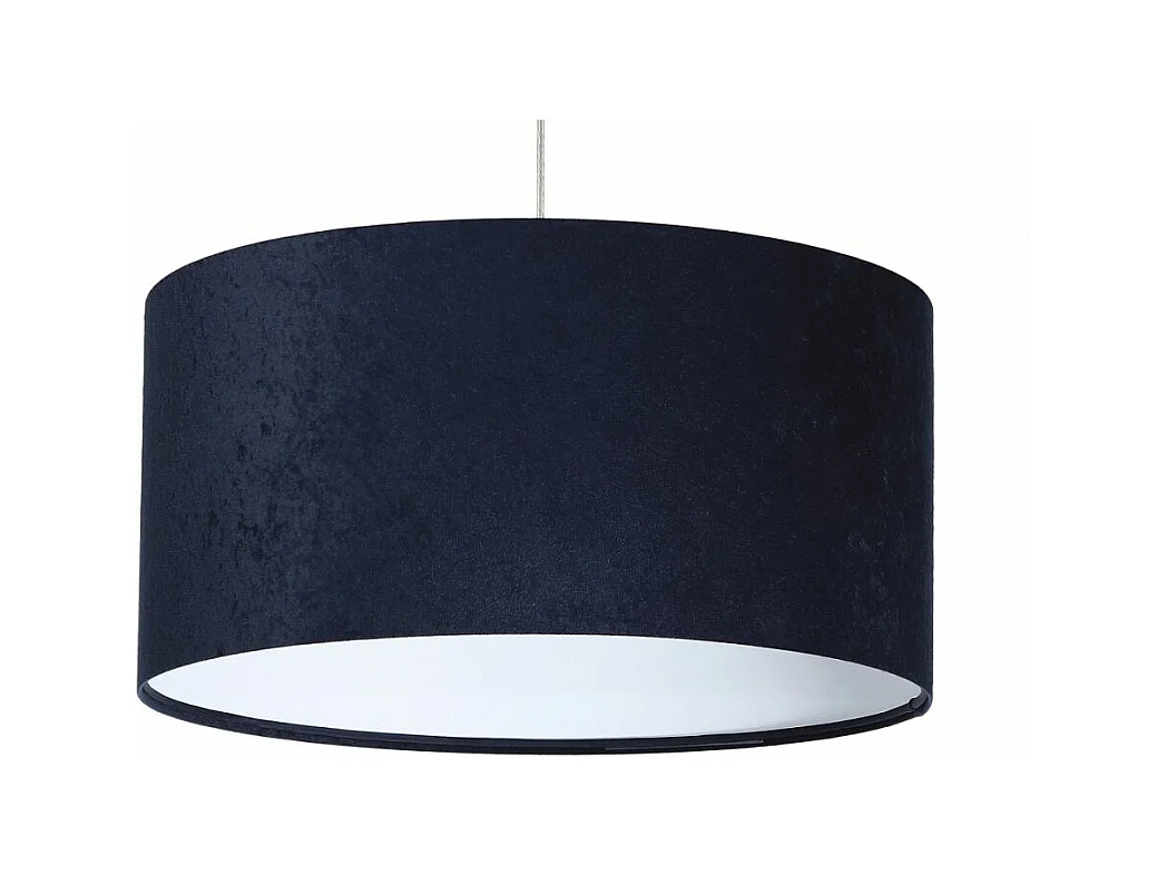 Lampa wisząca HOME 50 granatowa/biała