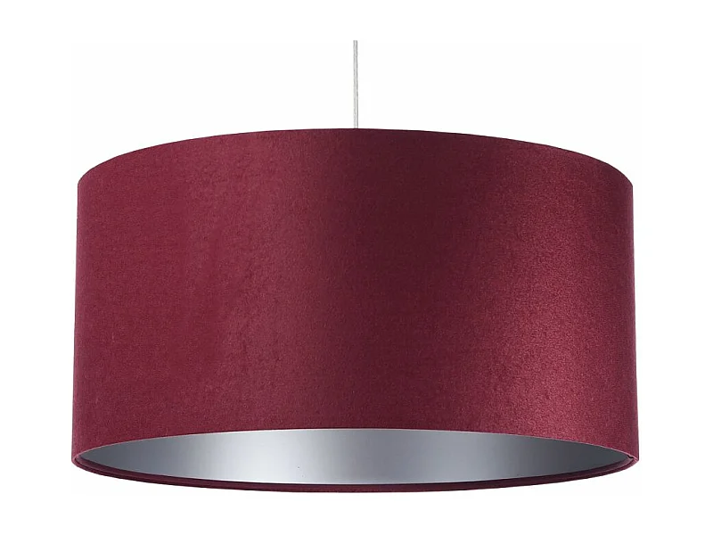 Lampa wisząca HOME 50 bordowa/srebrna