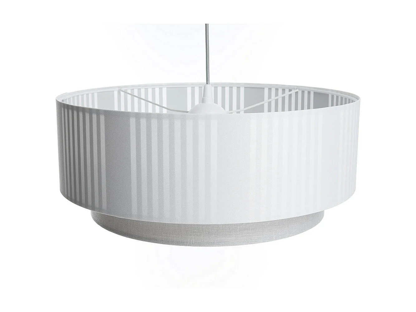 Lampa wisząca DUO LAMI LINE 50x20 biała