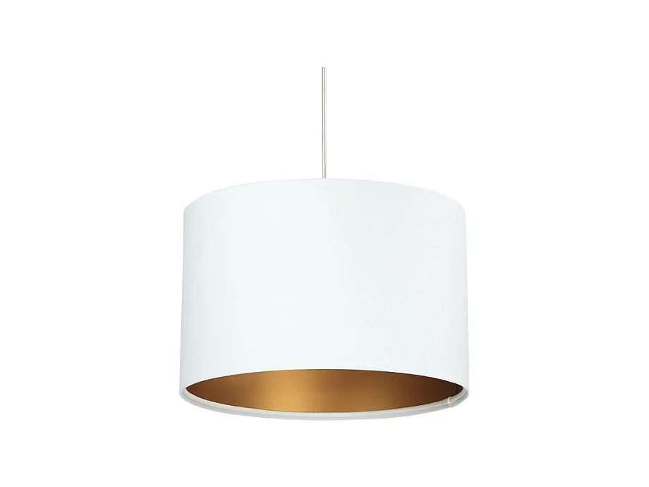 Lampa wisząca HOME 30 biała/złota