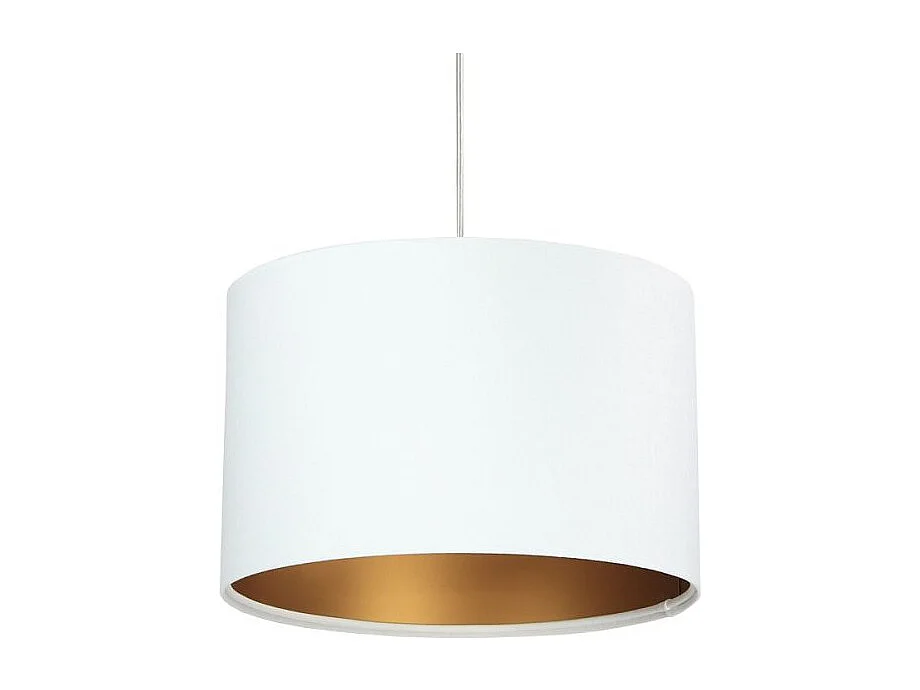 Lampa wisząca HOME 30 biała/złota