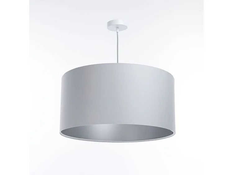 Lampa wisząca MODERN 60 szara/srebrna