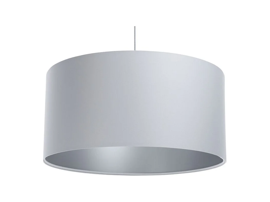 Lampa wisząca MODERN 60 szara/srebrna