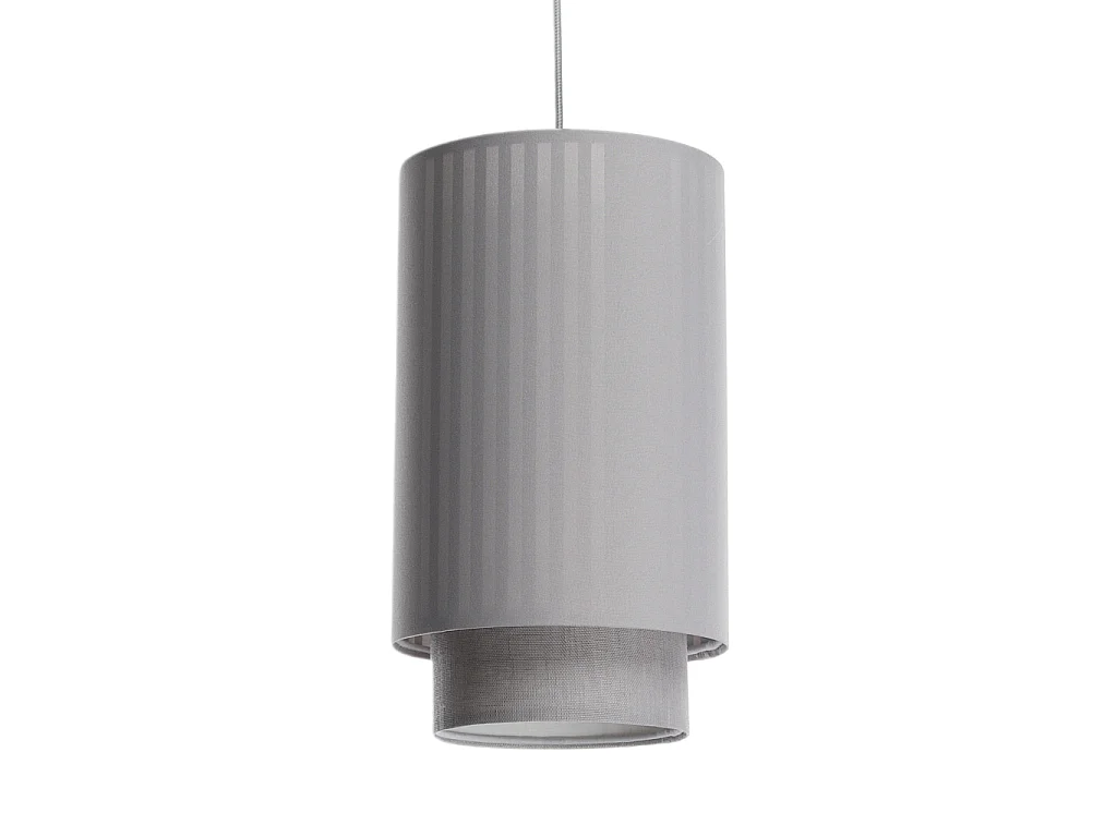 Lampa wisząca DUO LAMI LINE 20 szara