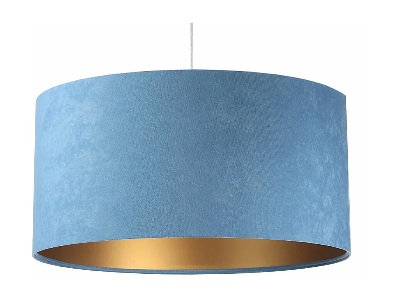 Lampa wisząca HOME 30 błękitna/złota
