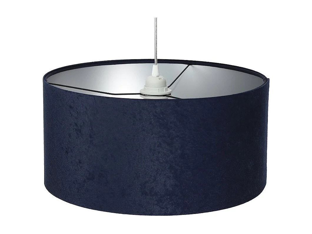 Lampa wisząca HOME 30 granatowa/srebrna