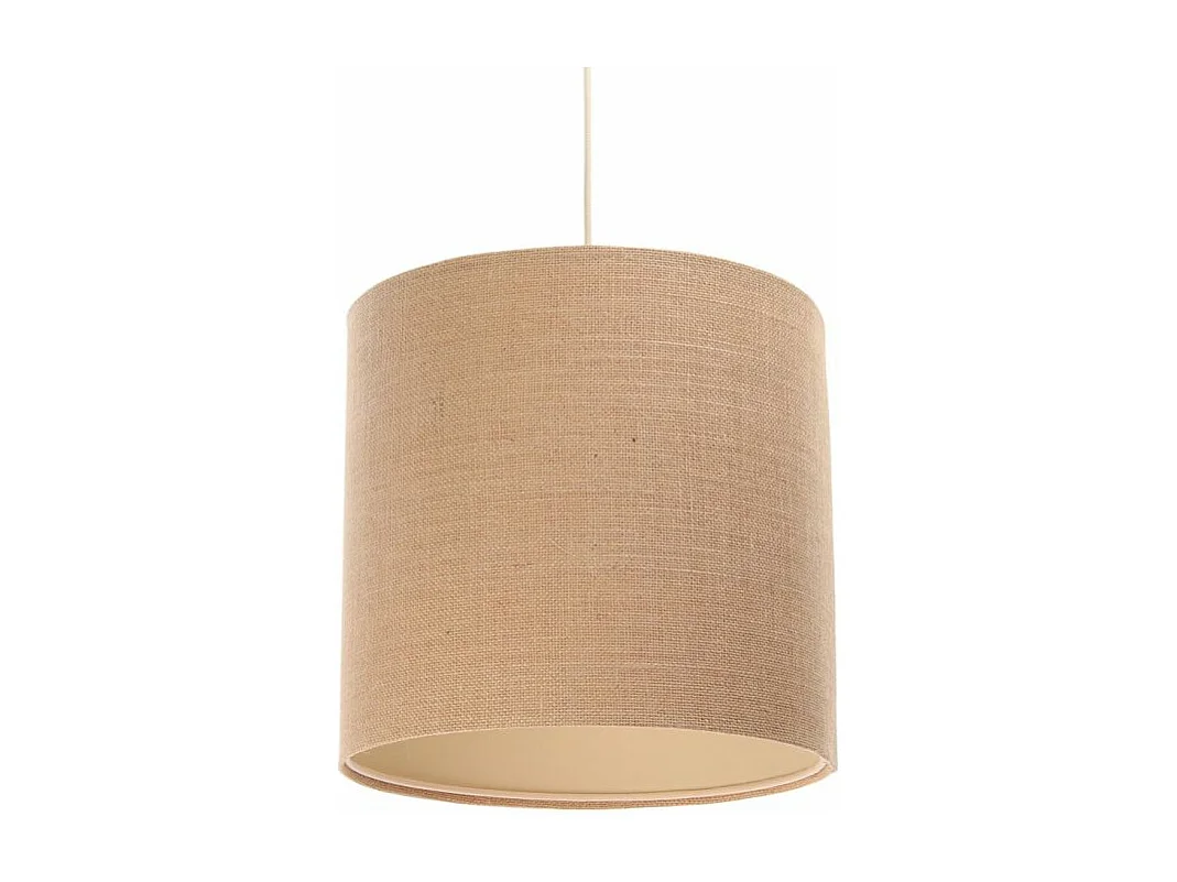 Lampa wisząca BOHO JUTA TUBA 40 beżowa
