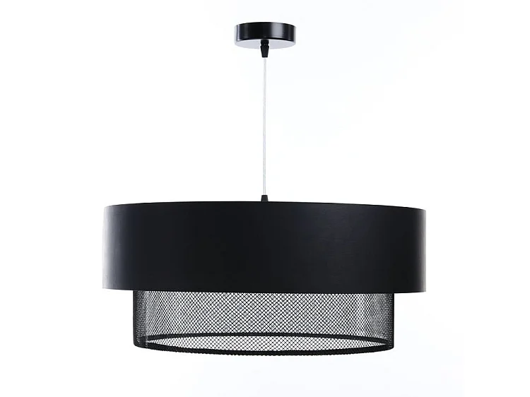 Lampa wisząca DOUBLE NET 40 czarna
