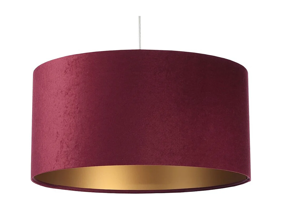 Lampa wisząca HOME 40 bordowa/złota
