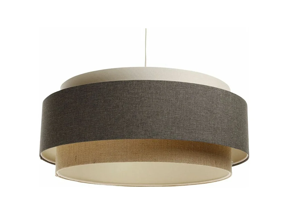Lampa wisząca ERUTAN DUDU kremowa/szara/beżowa