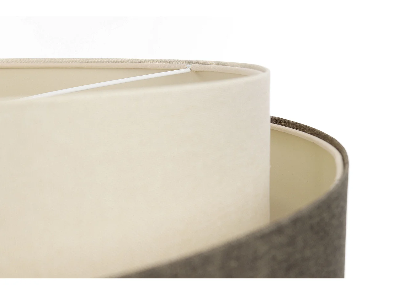 Lampa wisząca ERUTAN DUDU kremowa/szara/beżowa