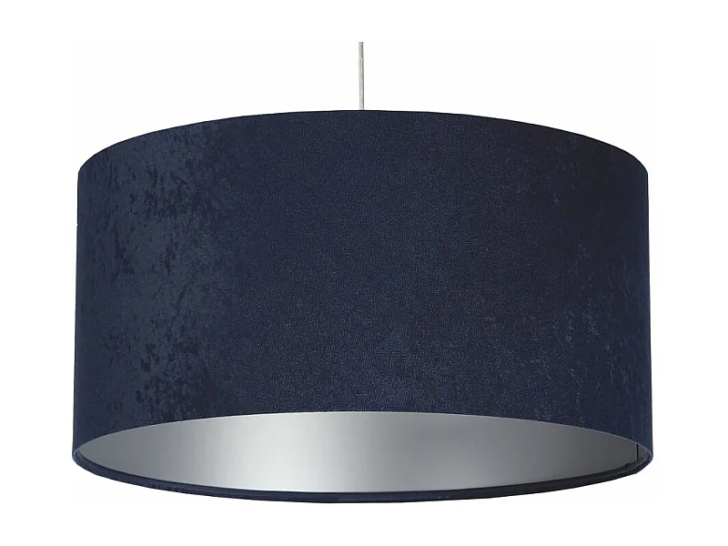Lampa wisząca HOME 40 granatowa/srebrna