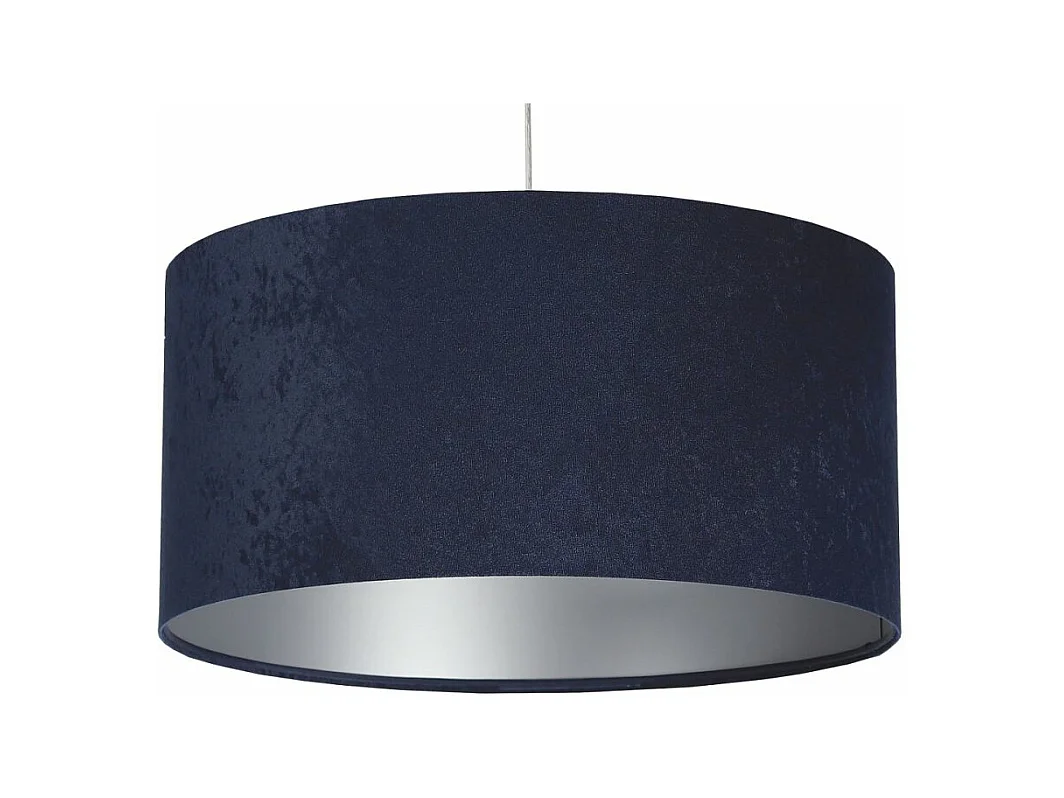 Lampa wisząca HOME 40 granatowa/srebrna