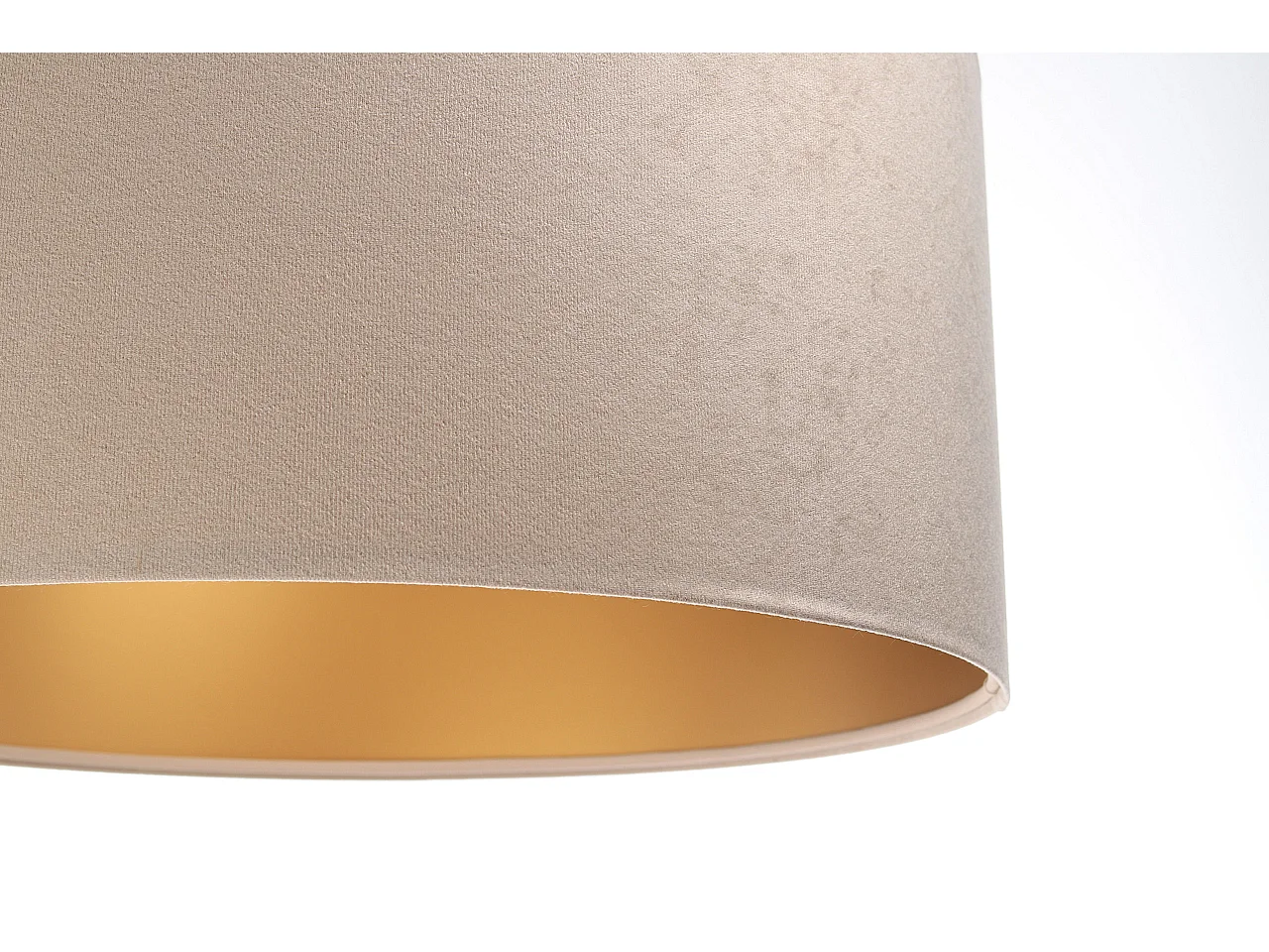 Lampa wisząca HOME 40 beżowa/złota