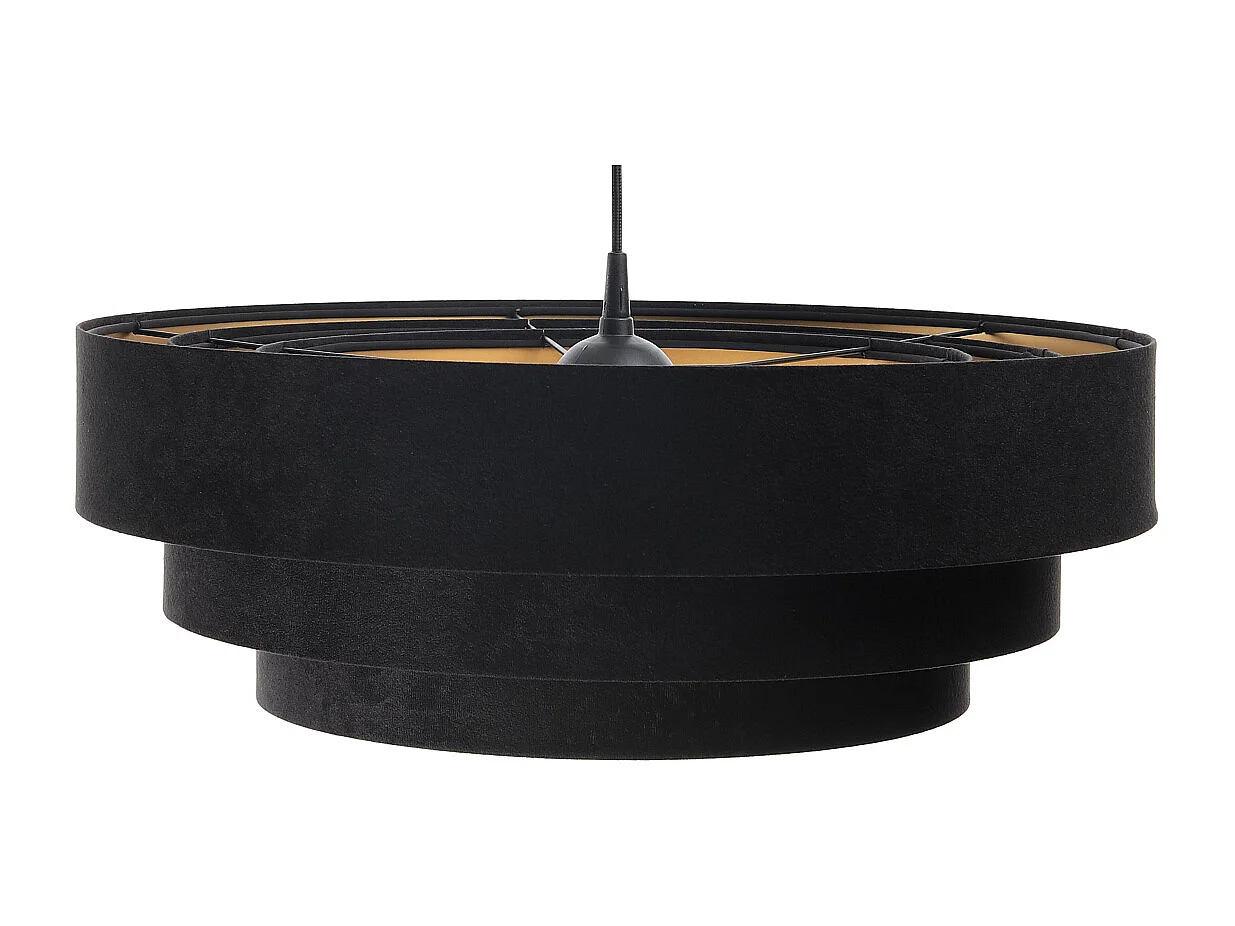 Lampa wisząca TRIO czarna/złota