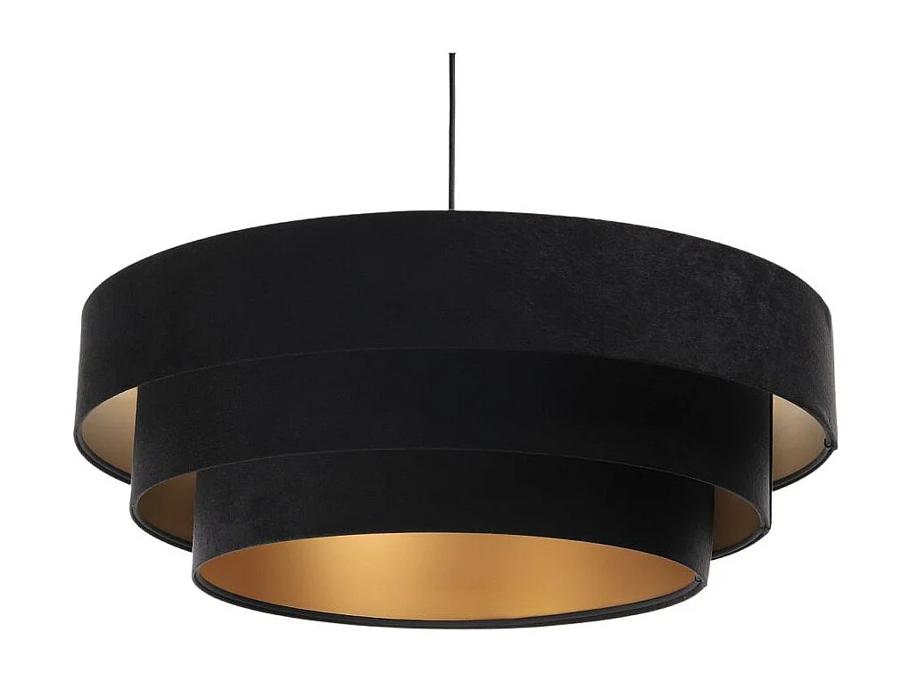 Lampa wisząca TRIO czarna/złota