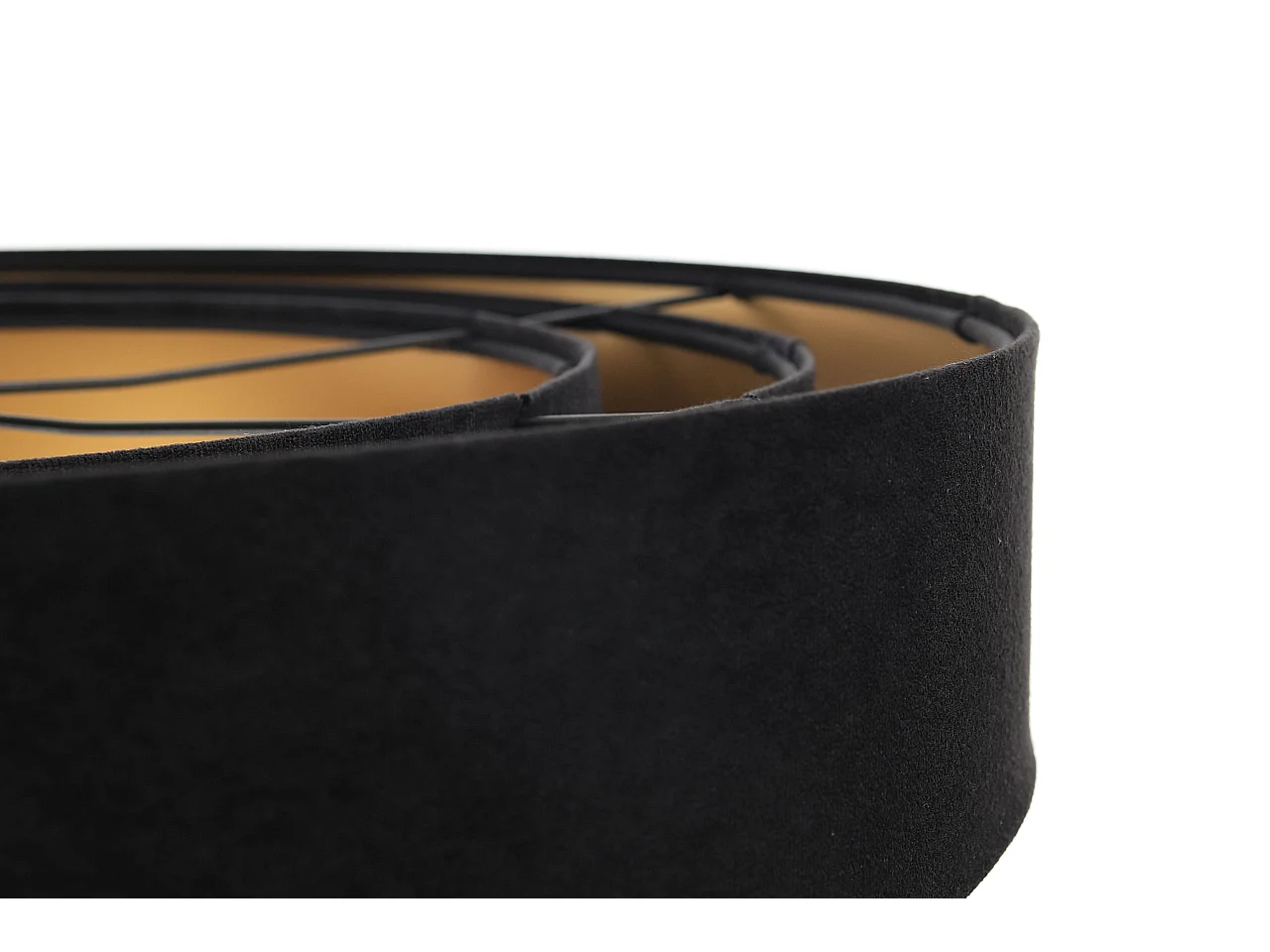 Lampa wisząca TRIO czarna/złota