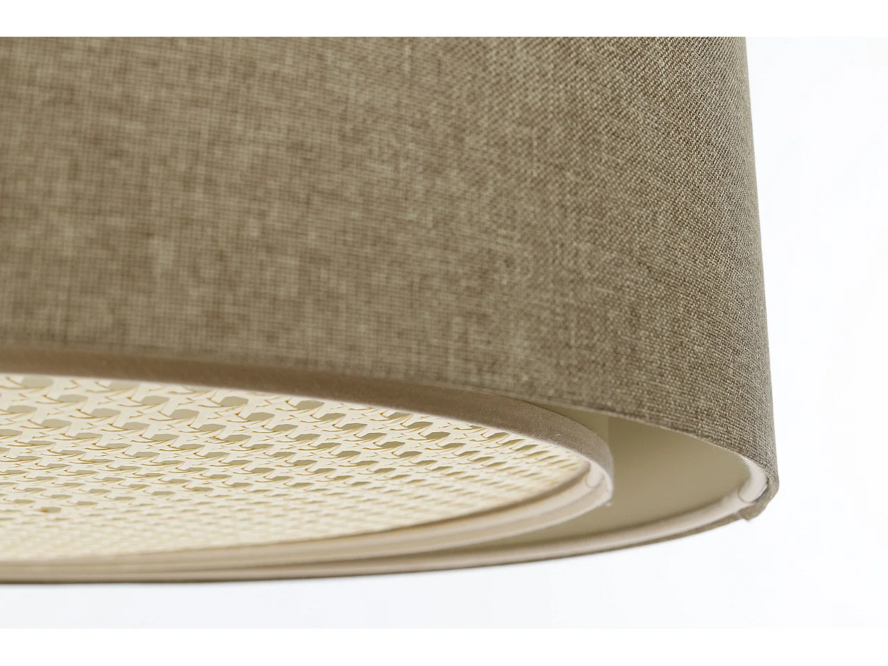 Lampa wisząca ERUTAN RATTAN 50 brązowa