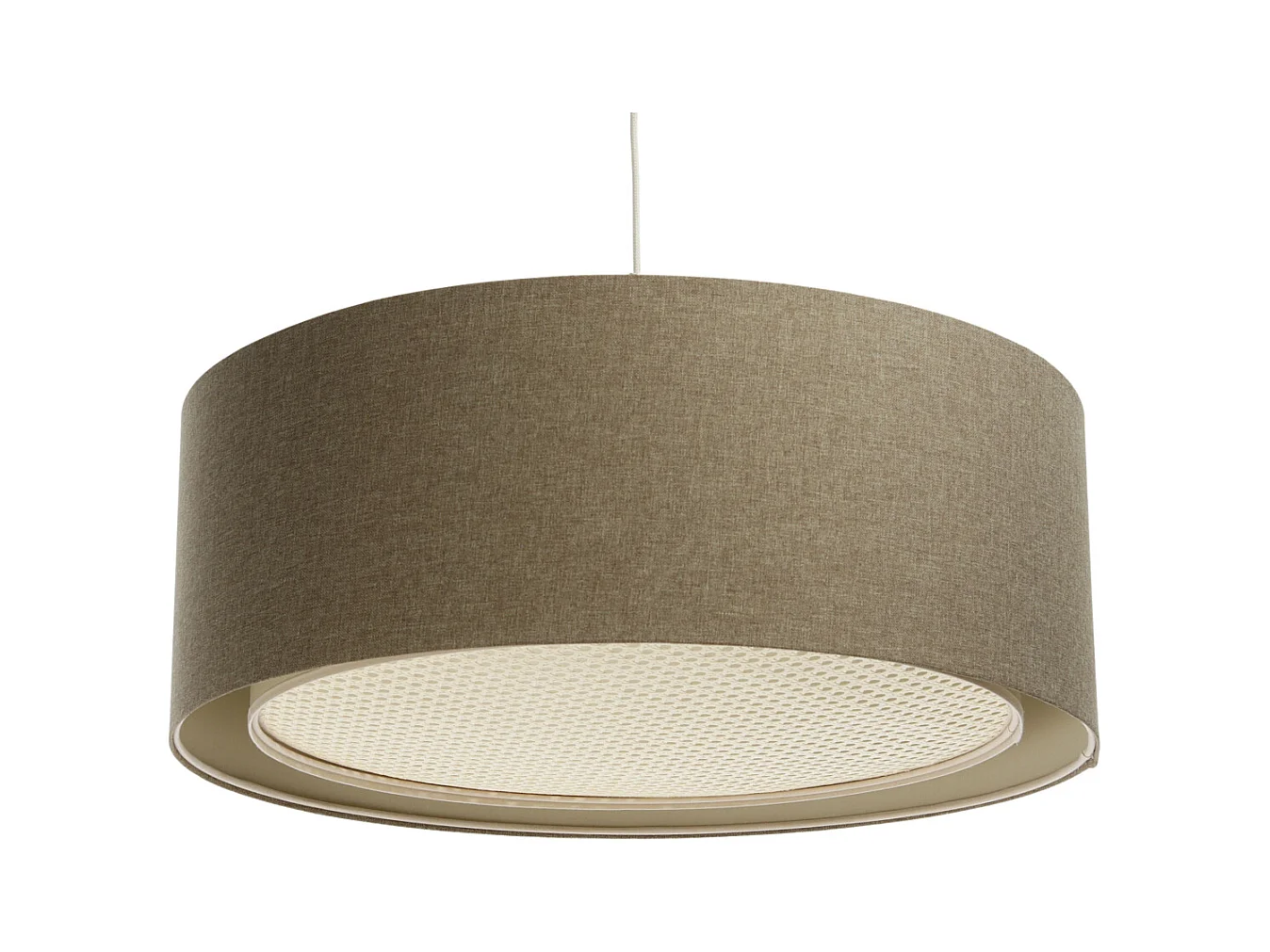 Lampa wisząca ERUTAN RATTAN 50 brązowa
