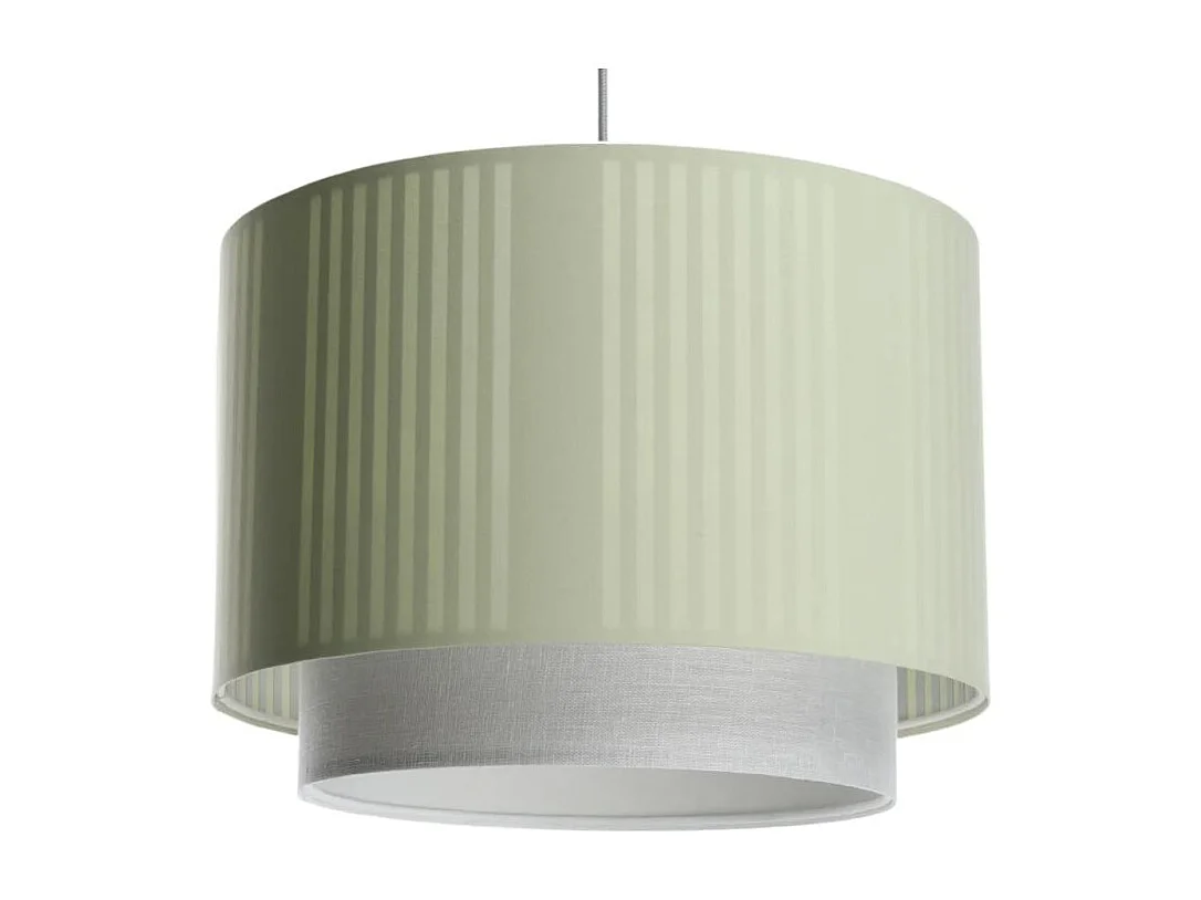 Lampa wisząca DUO LAMI LINE 50 zielona/kremowa