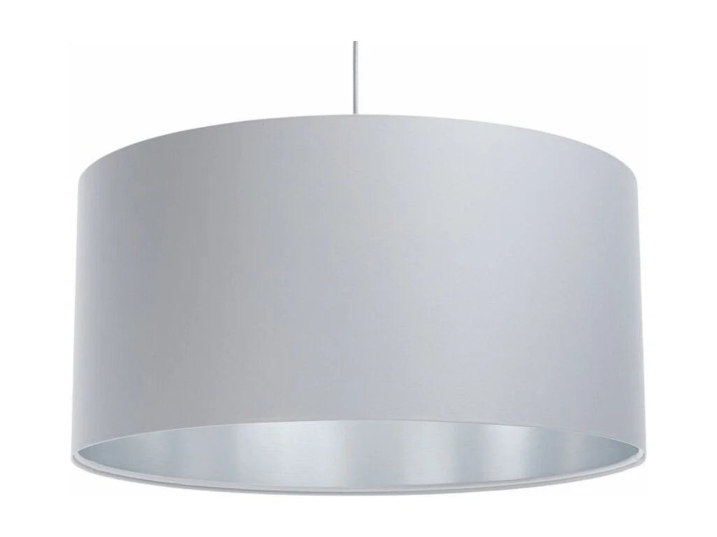 Lampa wisząca MODERN 60 szara/srebrne lustro