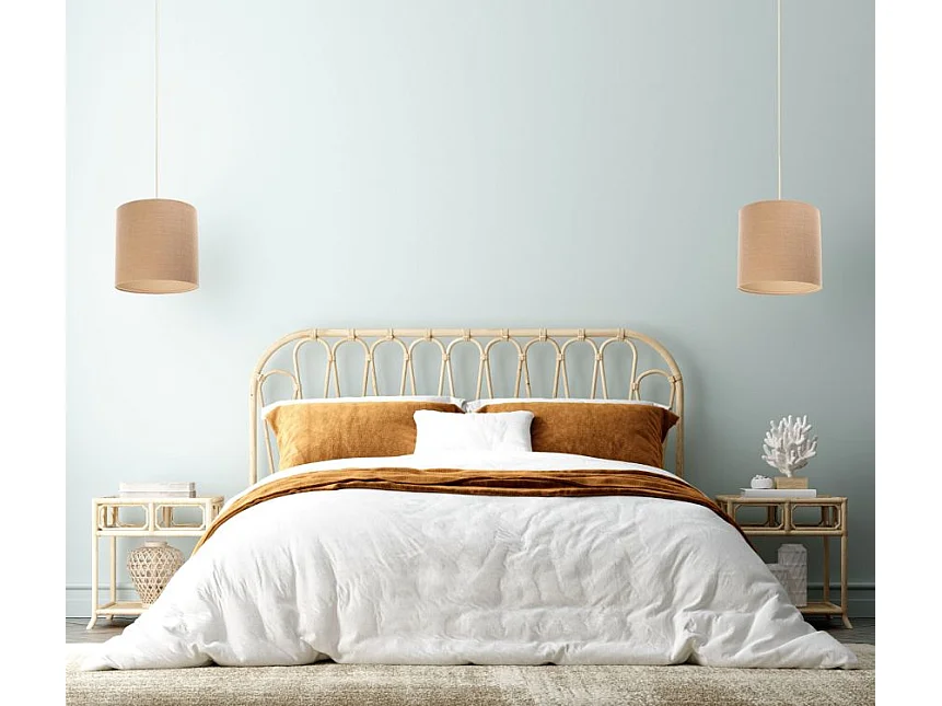 Lampa wisząca BOHO JUTA TUBA 50 beżowa