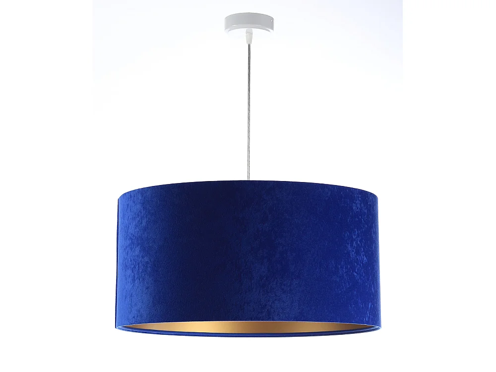 Lampa wisząca HOME 40 niebieska/złota