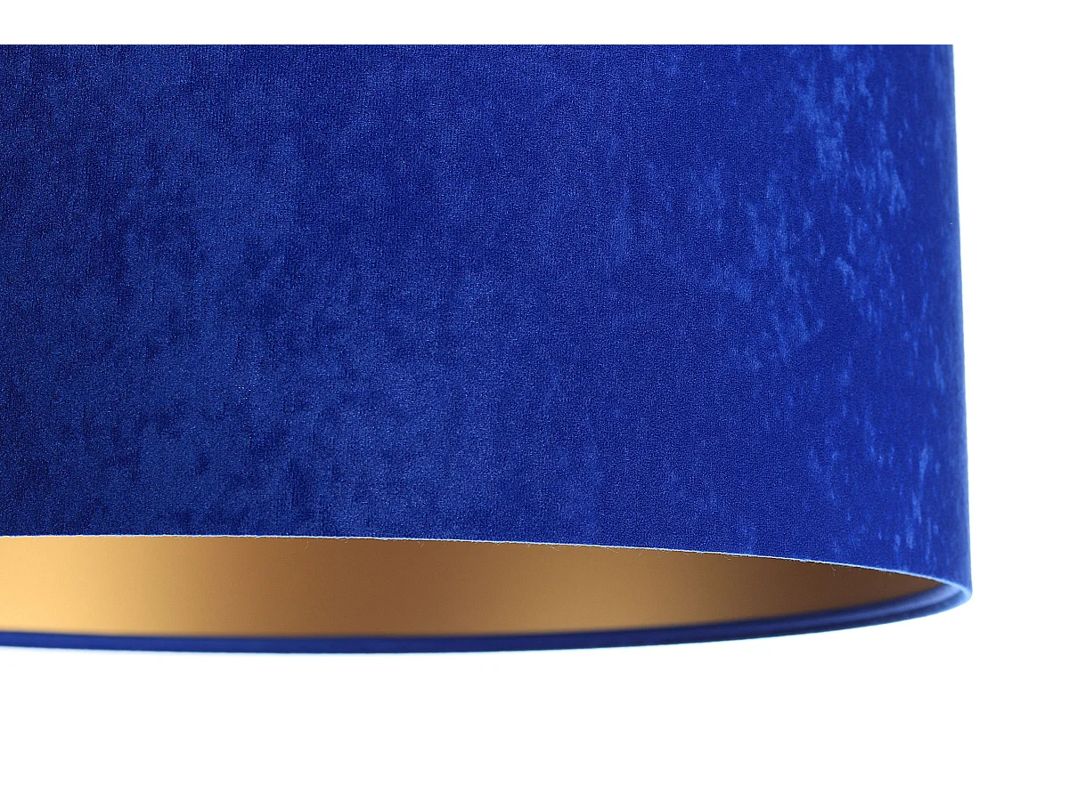 Lampa wisząca HOME 40 niebieska/złota