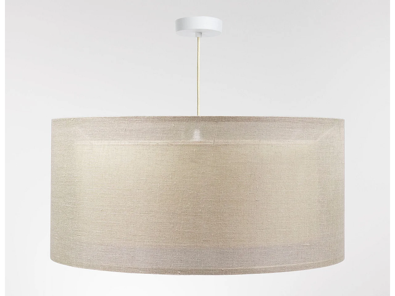 Lampa wisząca DUO LEN LIGHT 50 beżowa