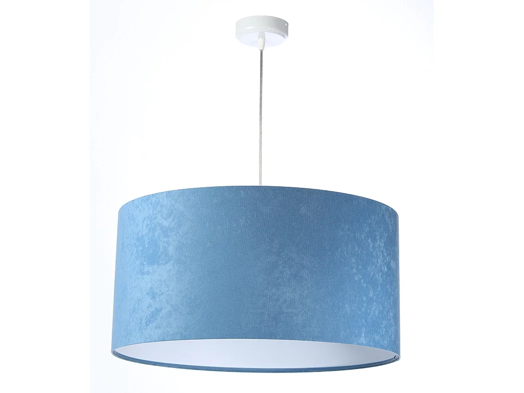 Lampa wisząca HOME 40 błękitna/biała
