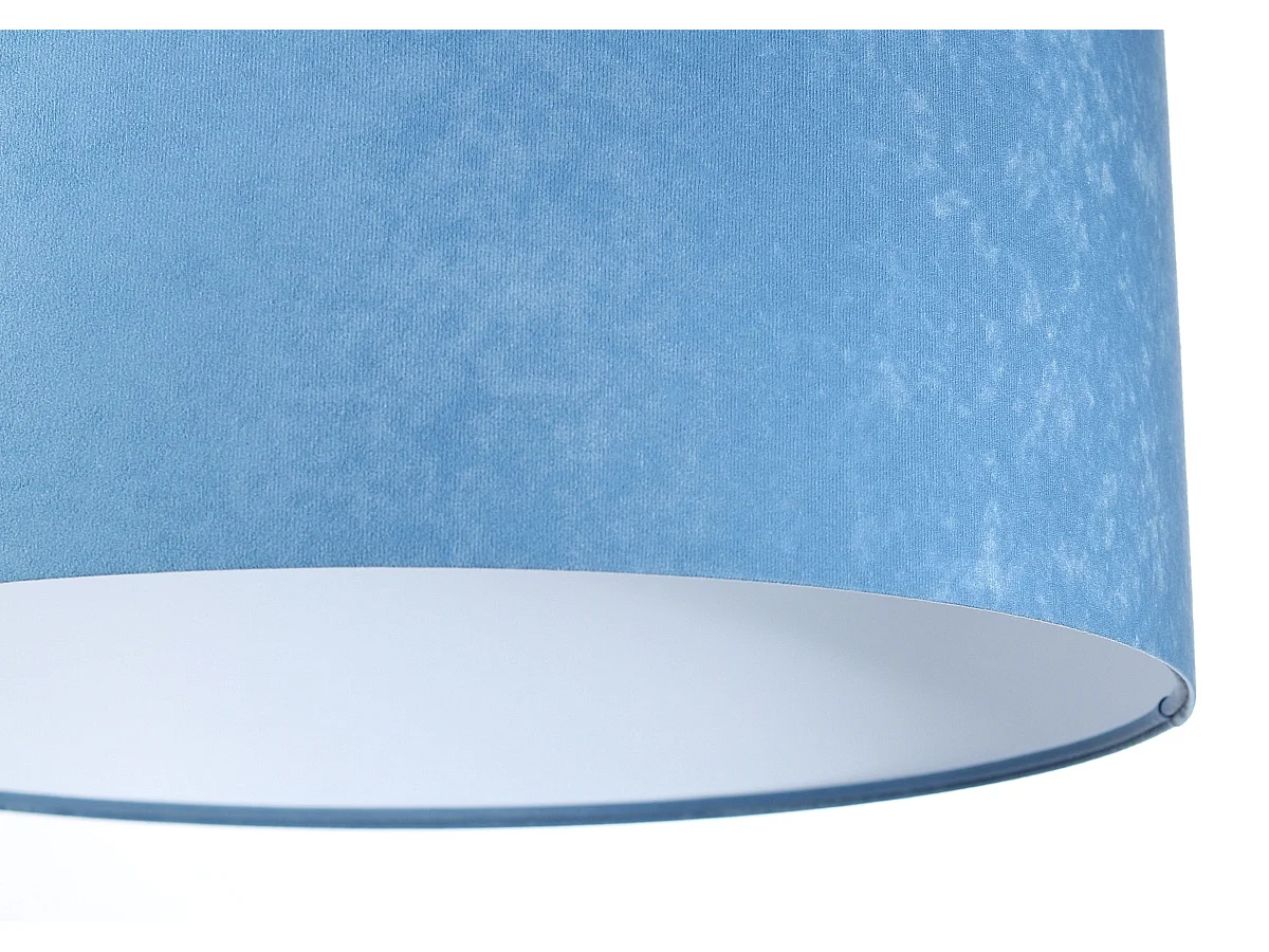 Lampa wisząca HOME 40 błękitna/biała