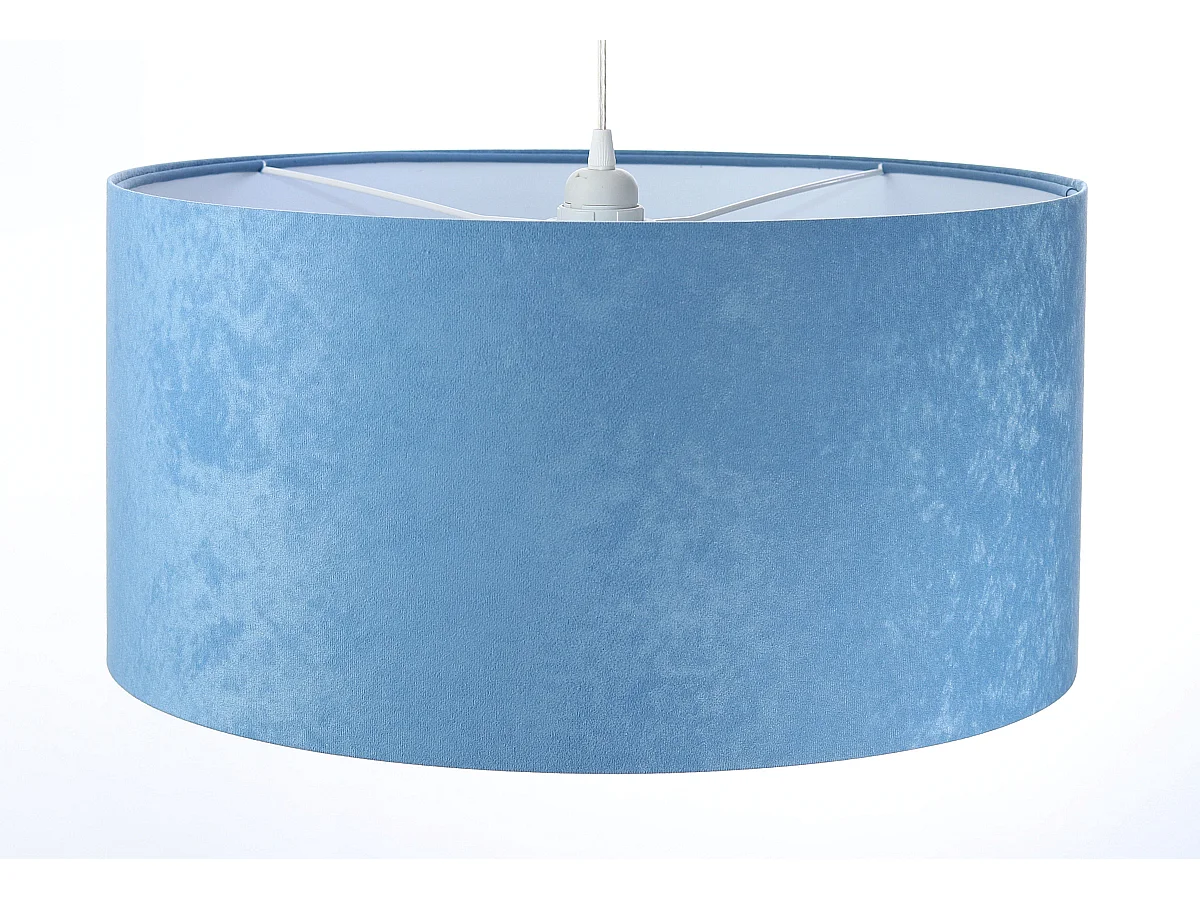 Lampa wisząca HOME 40 błękitna/biała