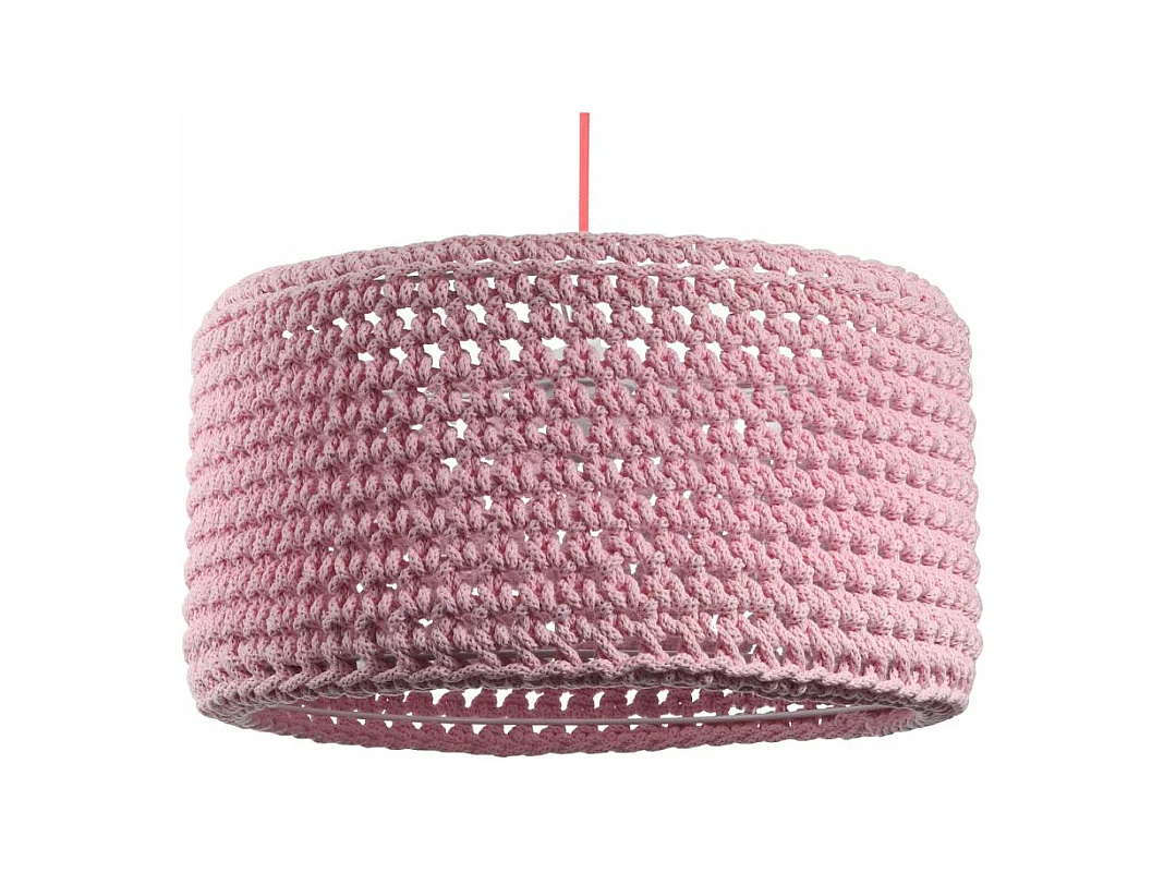 Lampa wisząca COTTON 40 różowa