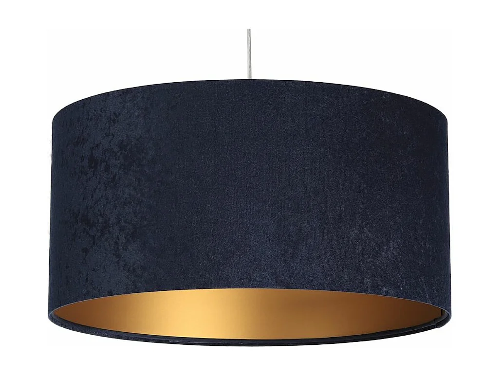 Lampa wisząca HOME 50 granatowa/złota
