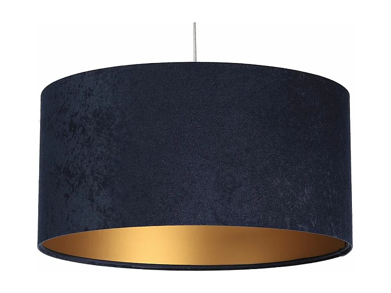 Lampa wisząca HOME 50 granatowa/złota