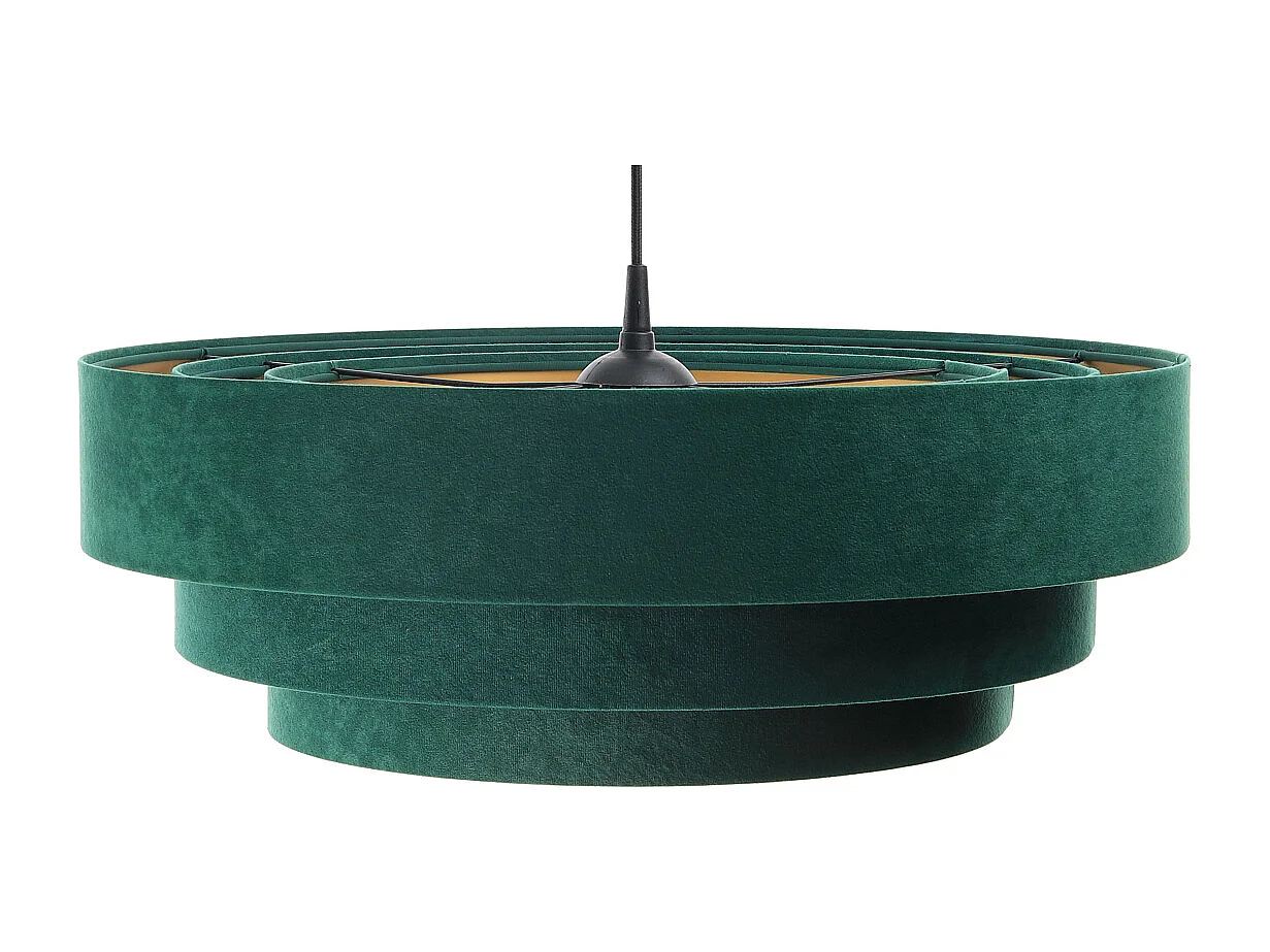 Lampa wisząca TRIO zielona/złota