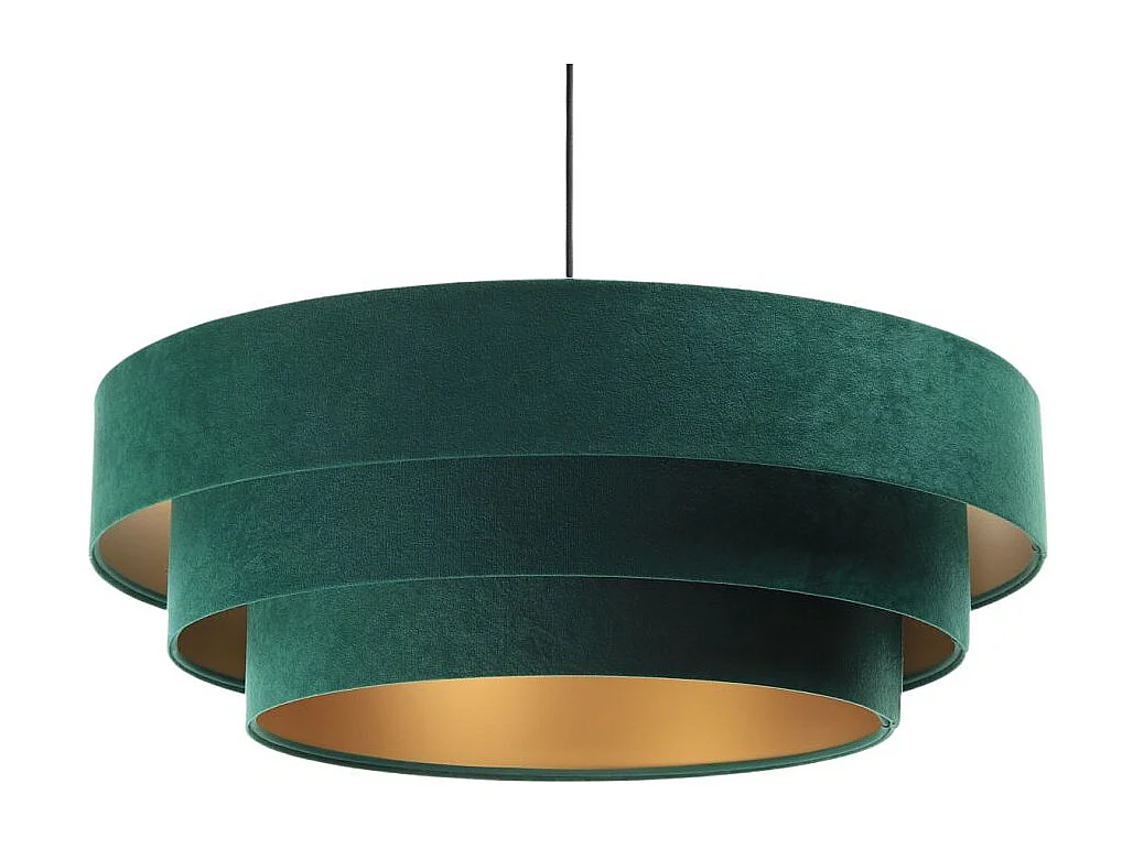 Lampa wisząca TRIO zielona/złota
