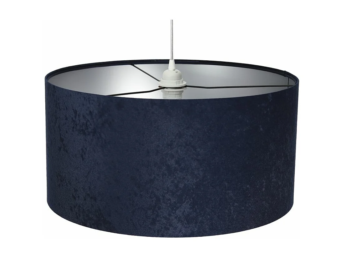 Lampa wisząca HOME 60 granatowa/srebrna