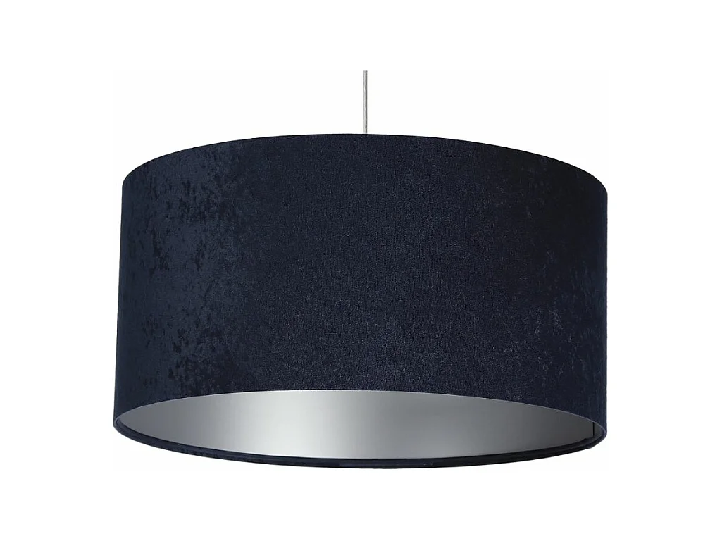 Lampa wisząca HOME 60 granatowa/srebrna