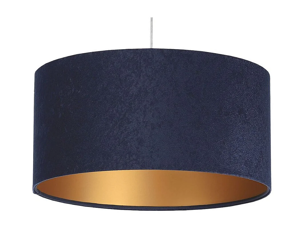 Lampa wisząca HOME 40 granatowa/złota