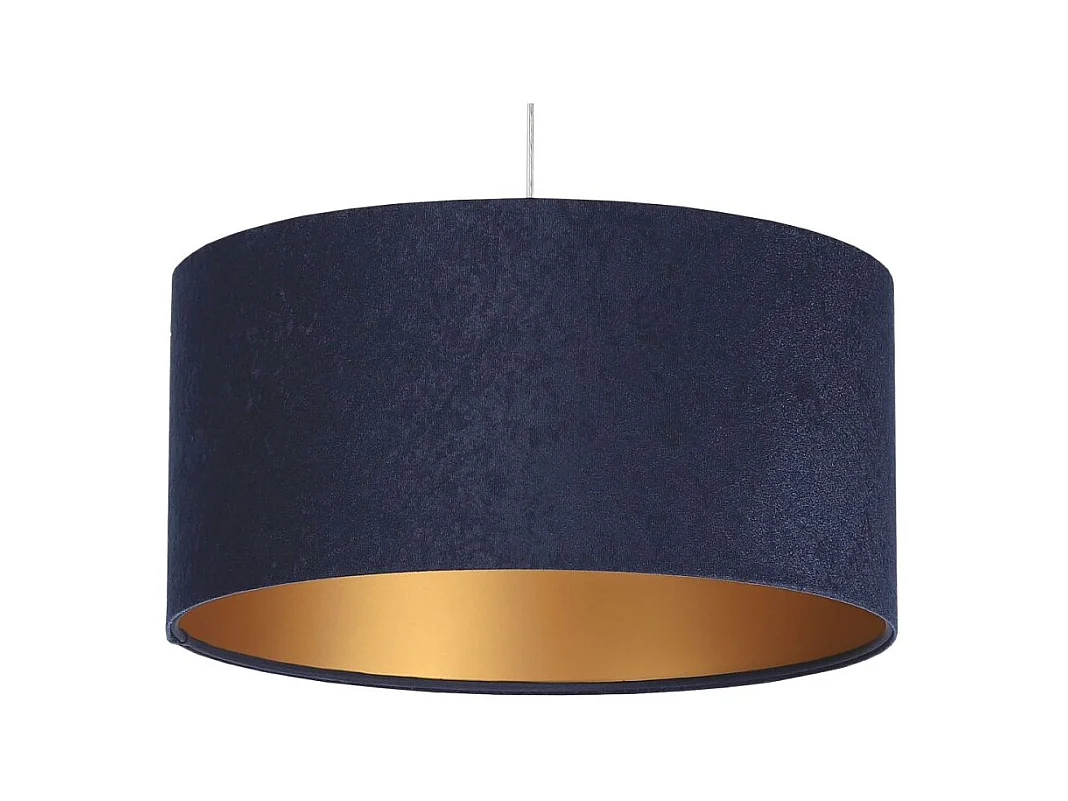 Lampa wisząca HOME 40 granatowa/złota