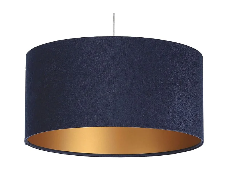 Lampa wisząca HOME 40 granatowa/złota
