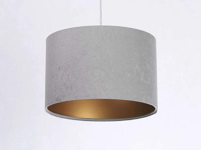 Lampa wisząca HOME 30 szara/złota