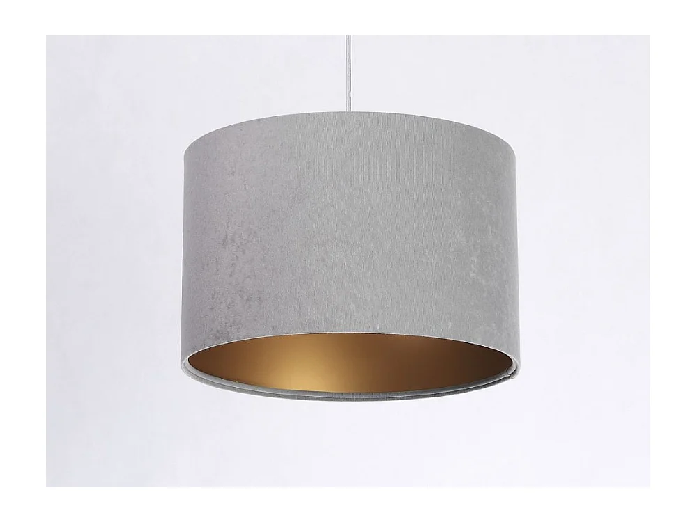 Lampa wisząca HOME 30 szara/złota