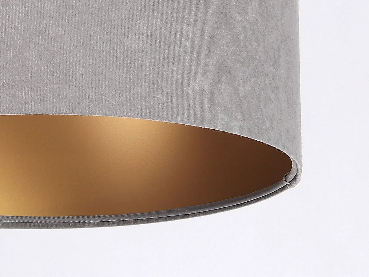 Lampa wisząca HOME 40 szara/złota