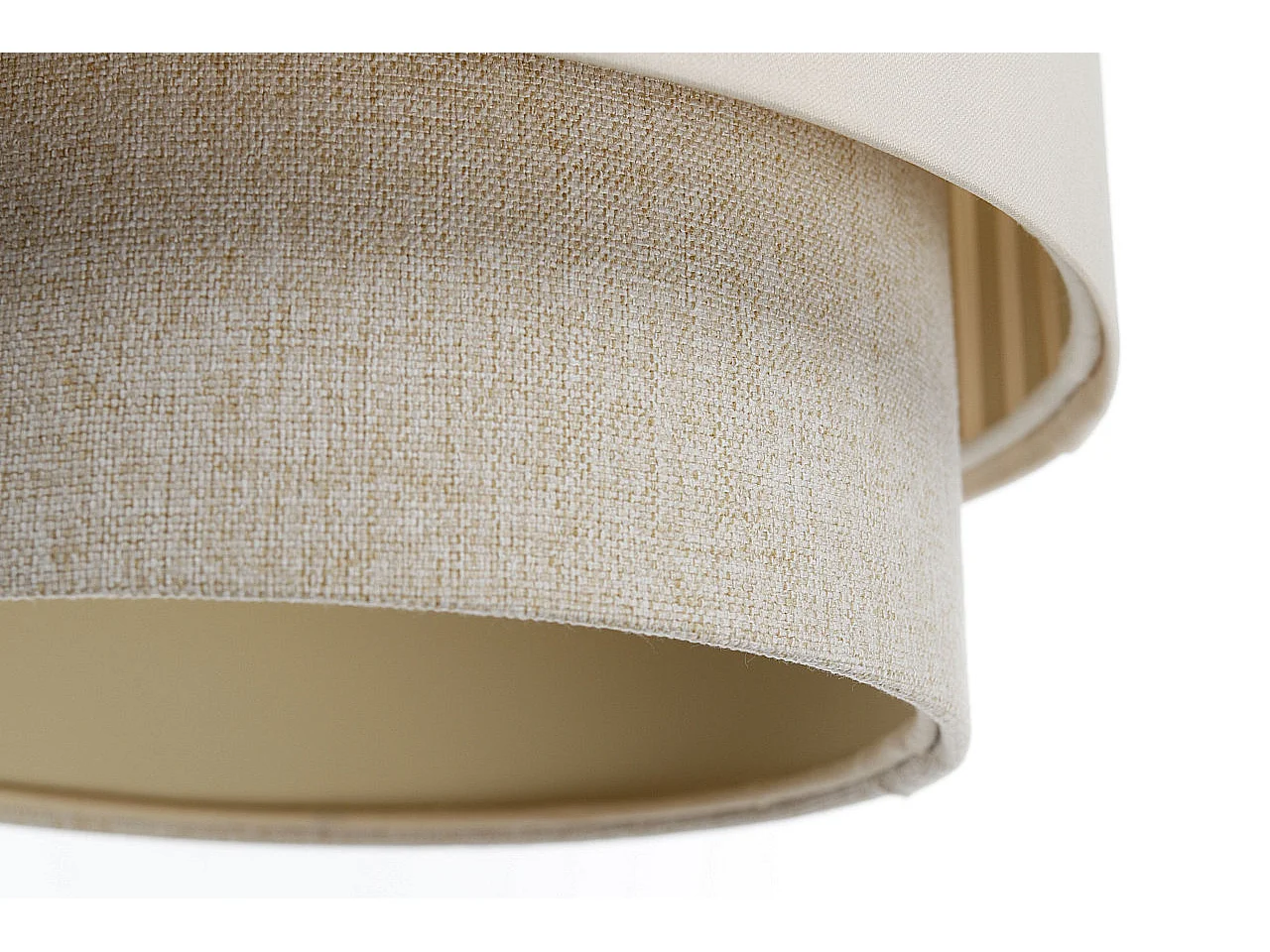 Lampa wisząca DUO LAMI LINE 25 kremowa