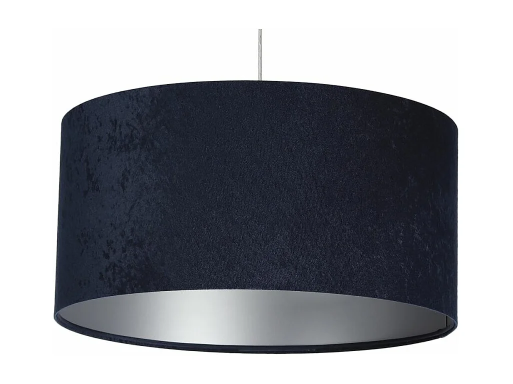 Lampa wisząca HOME 50 granatowa/srebrna