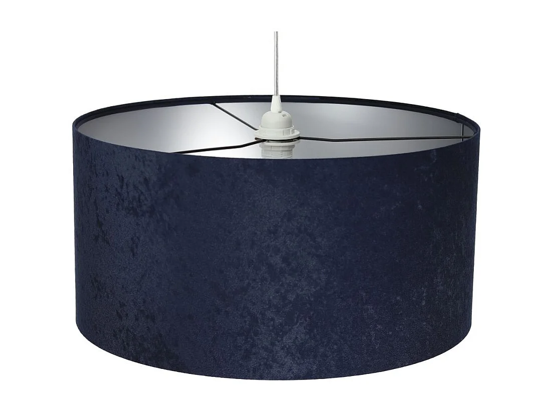 Lampa wisząca HOME 50 granatowa/srebrna