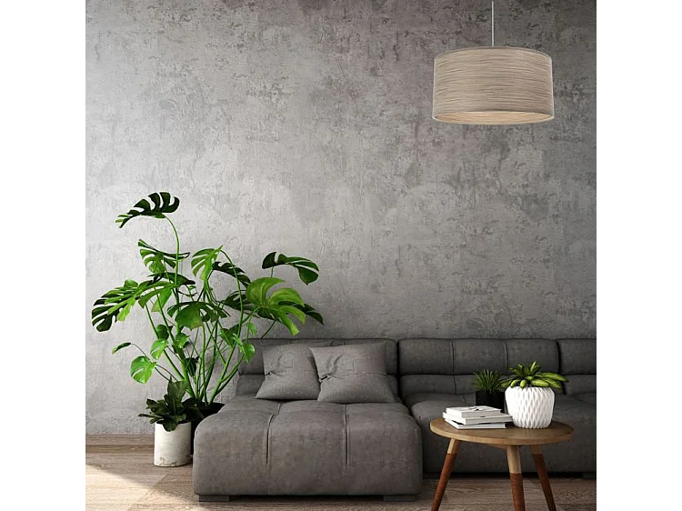 Lampa wisząca NATURAL FIBER 40 ciemnobeżowa