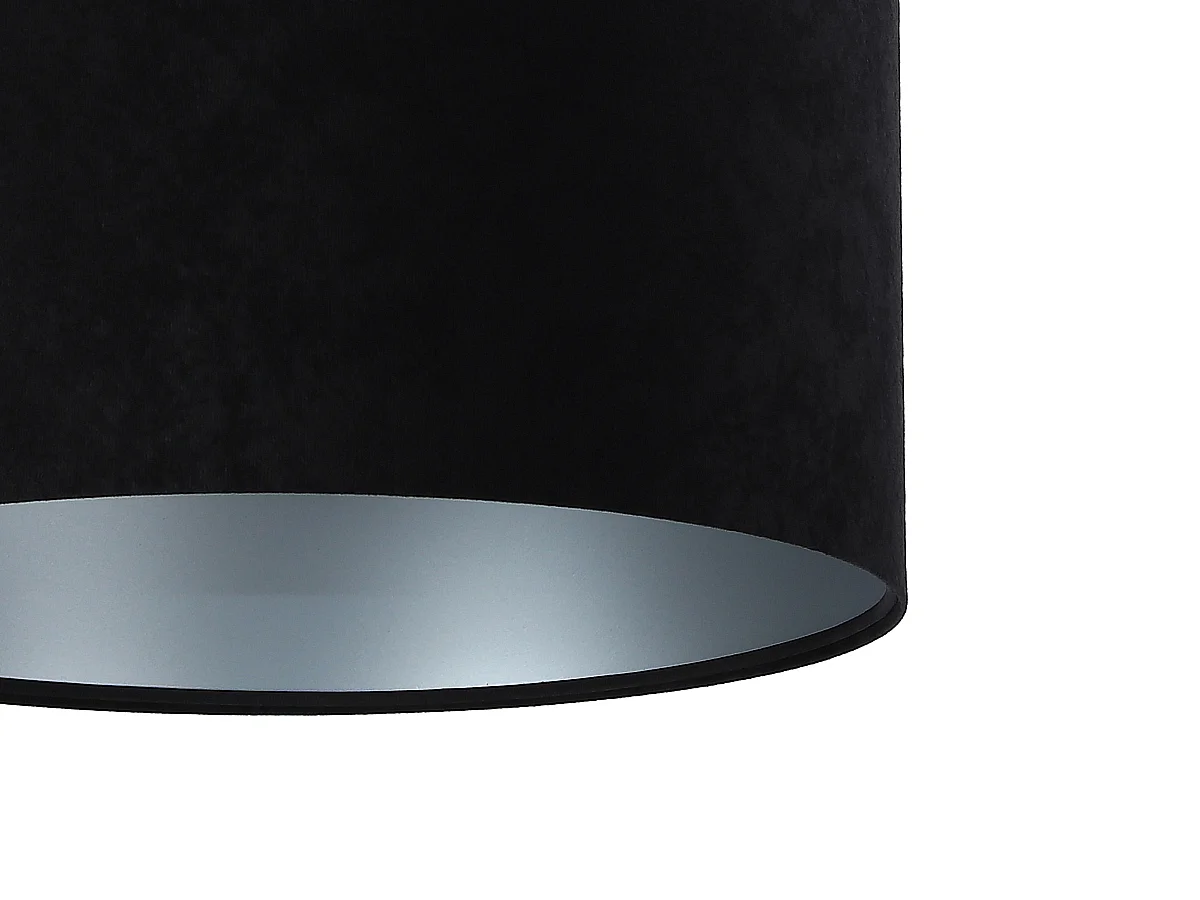 Lampa wisząca HOME 40 czarna/srebrna